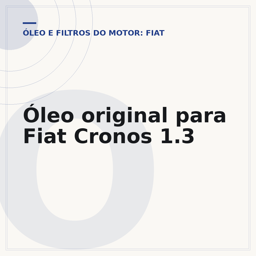 Óleo original para Fiat Cronos 1.3