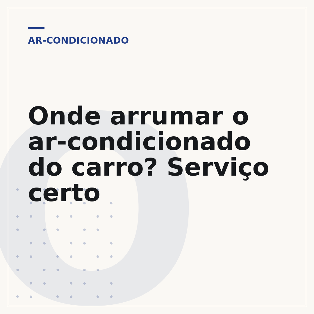 Onde arrumar o ar-condicionado do carro? Serviço certo
