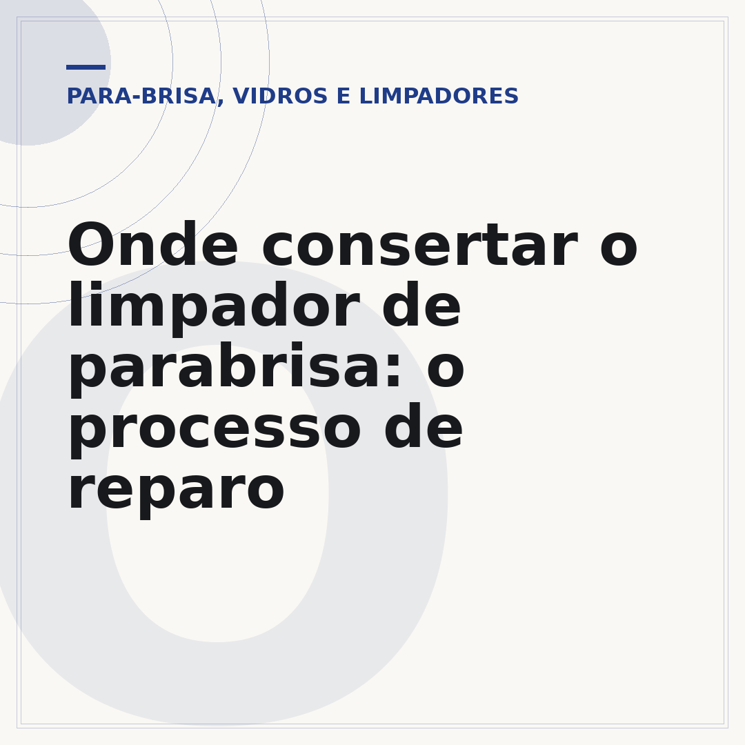 Onde consertar o limpador de parabrisa: o processo de reparo