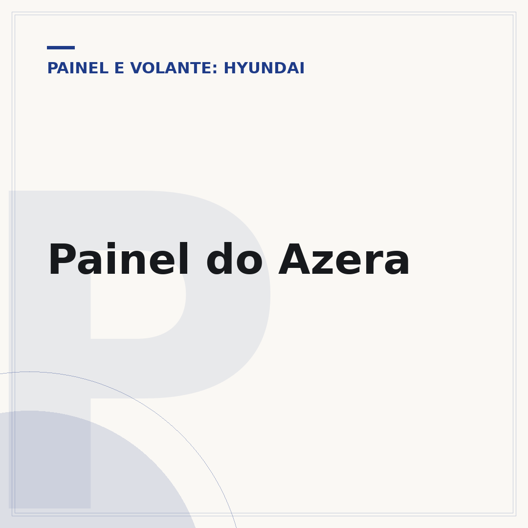 Painel do Azera
