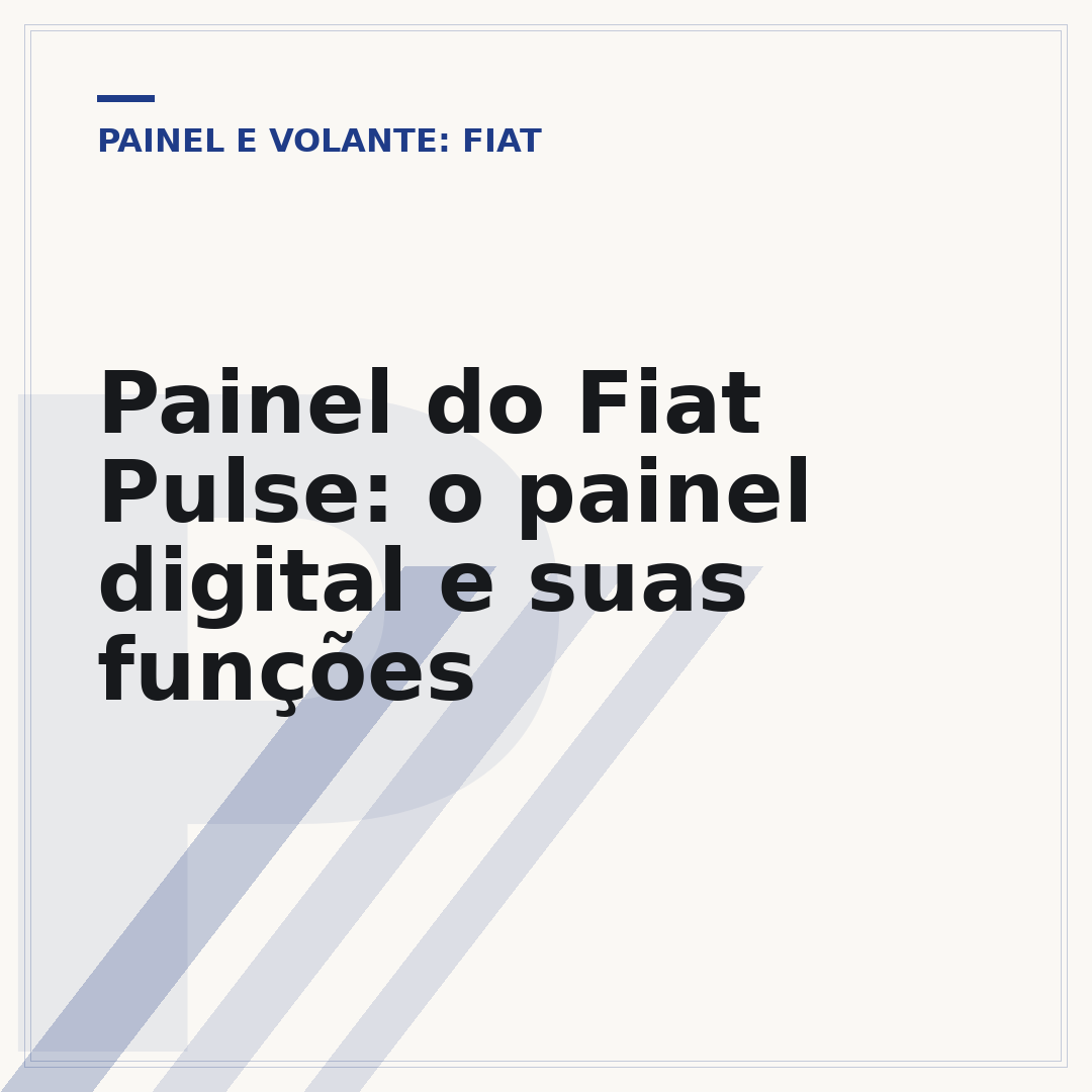 Painel do Fiat Pulse: o painel digital e suas funções