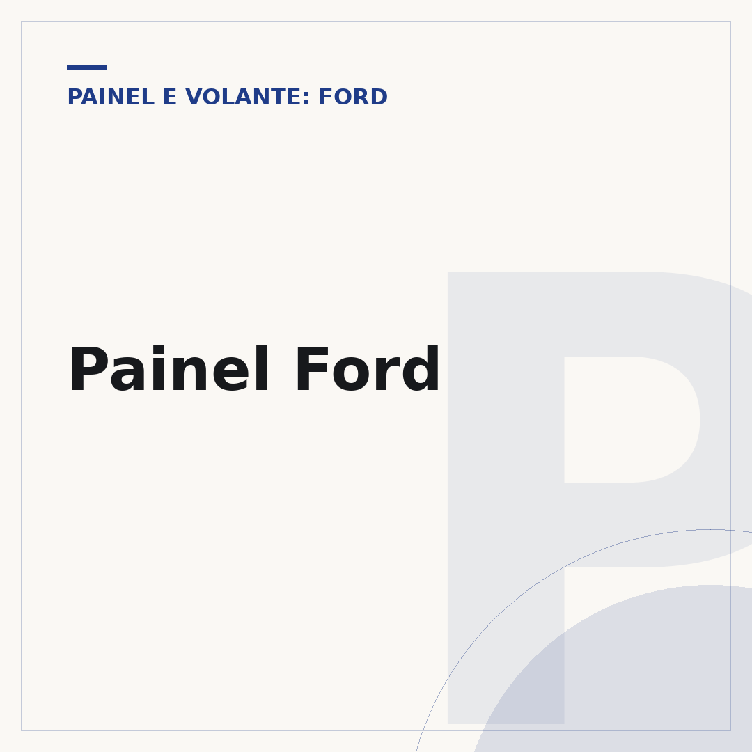 Painel Ford
