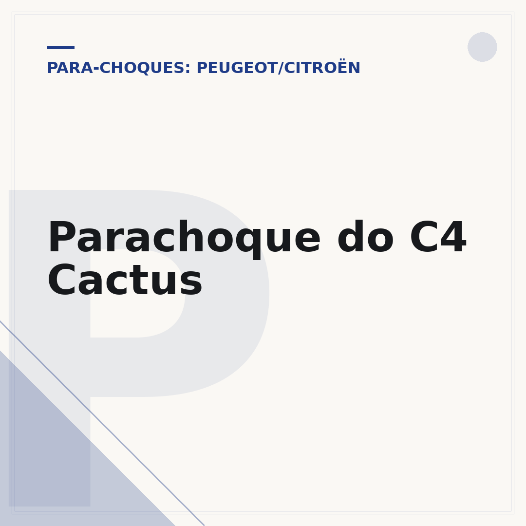 Parachoque do C4 Cactus