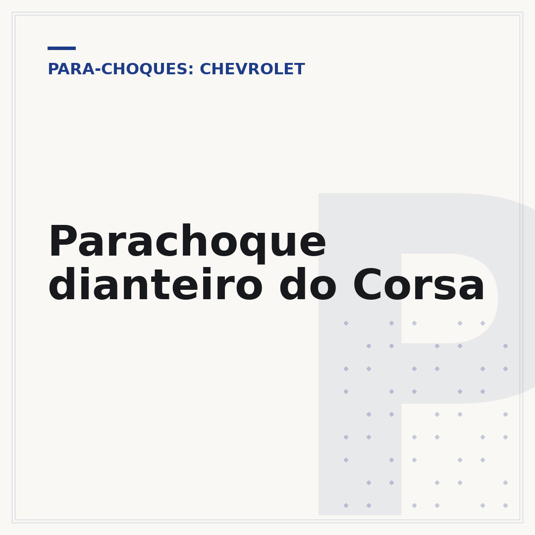 Parachoque dianteiro do Corsa