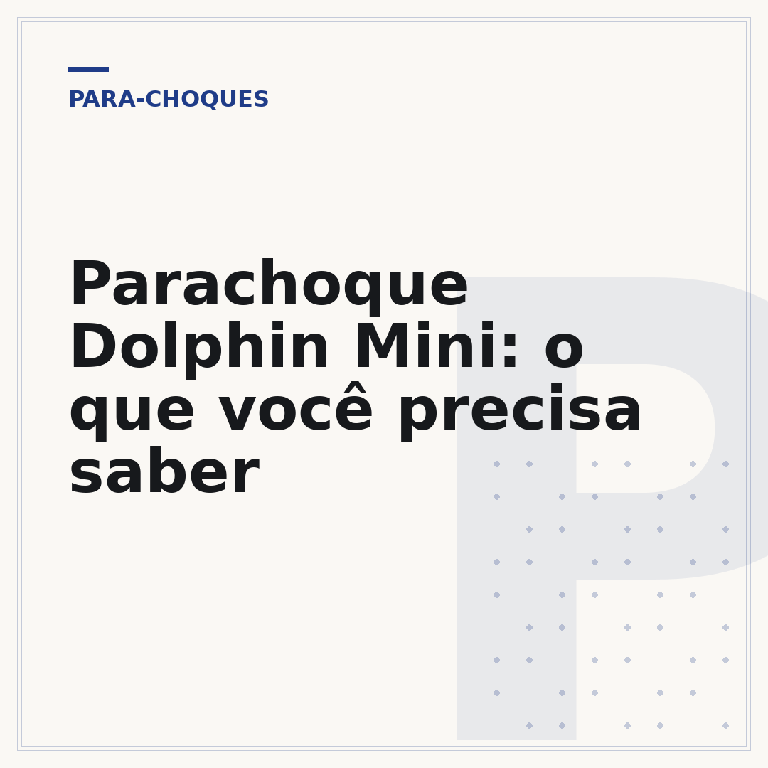 Parachoque Dolphin Mini: o que você precisa saber