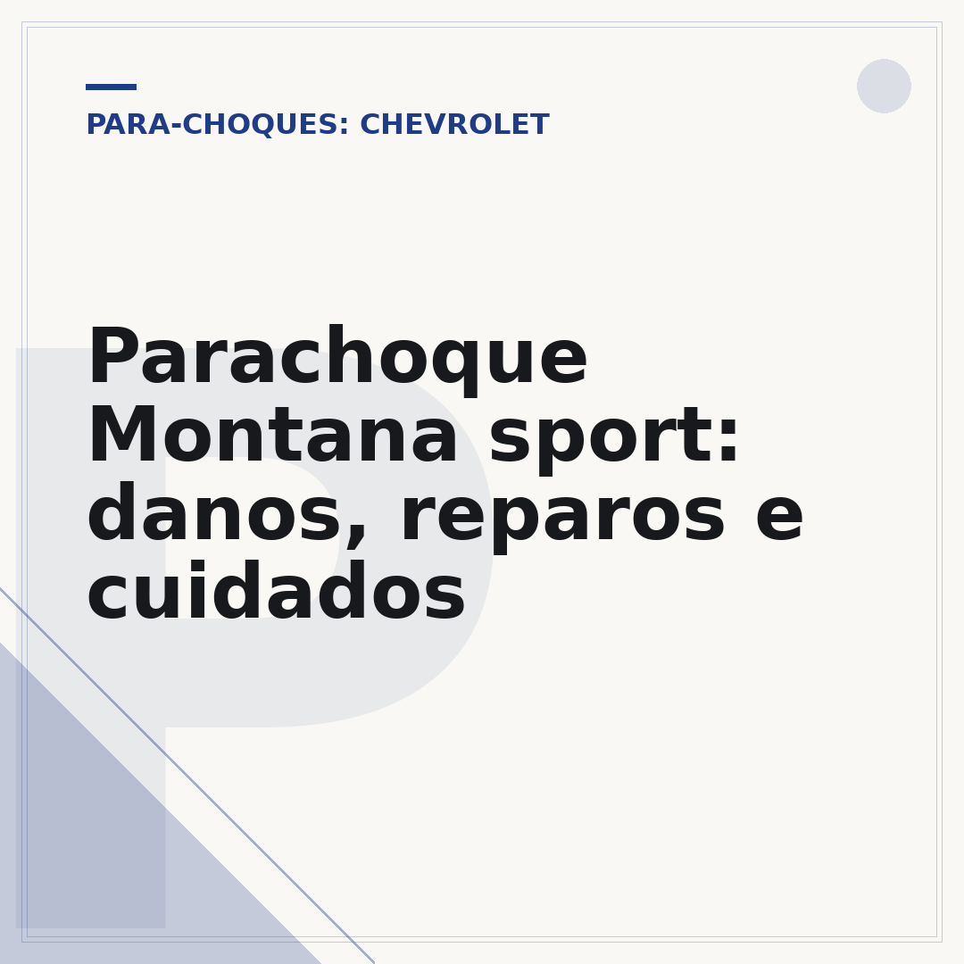 Parachoque Montana sport: danos, reparos e cuidados