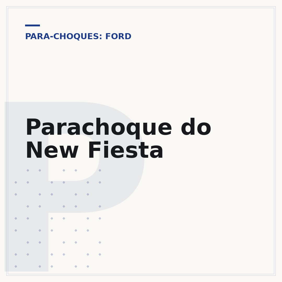 Parachoque do New Fiesta