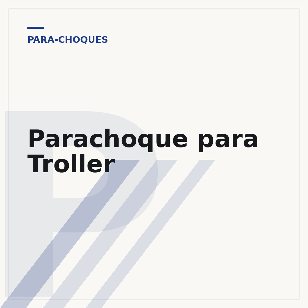Parachoque para Troller
