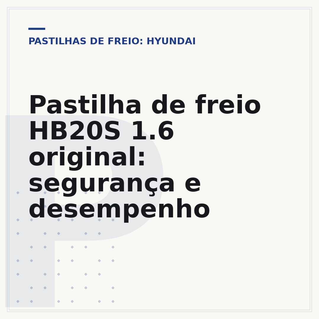 Pastilha de freio HB20S 1.6 original: segurança e desempenho
