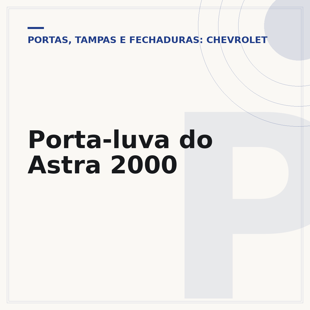 Porta-luva do Astra 2000