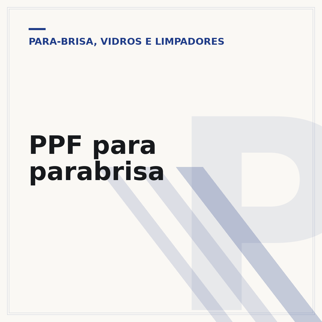PPF para parabrisa