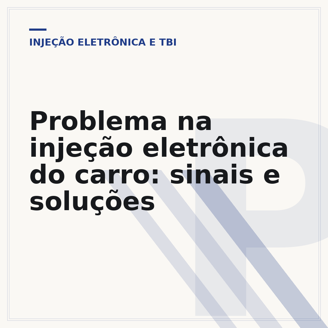 Problema na injeção eletrônica do carro: sinais e soluções