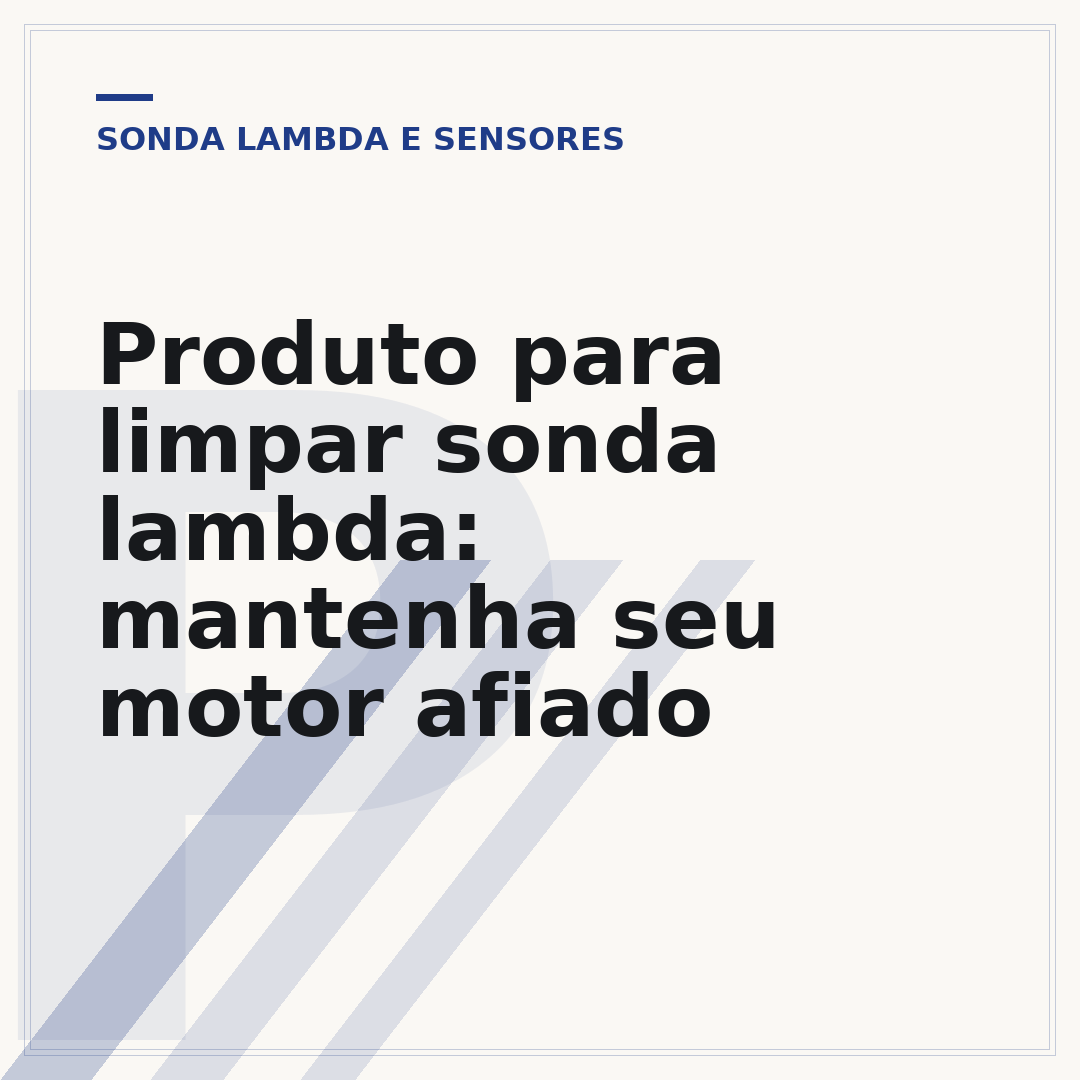 Produto para limpar sonda lambda: mantenha seu motor afiado