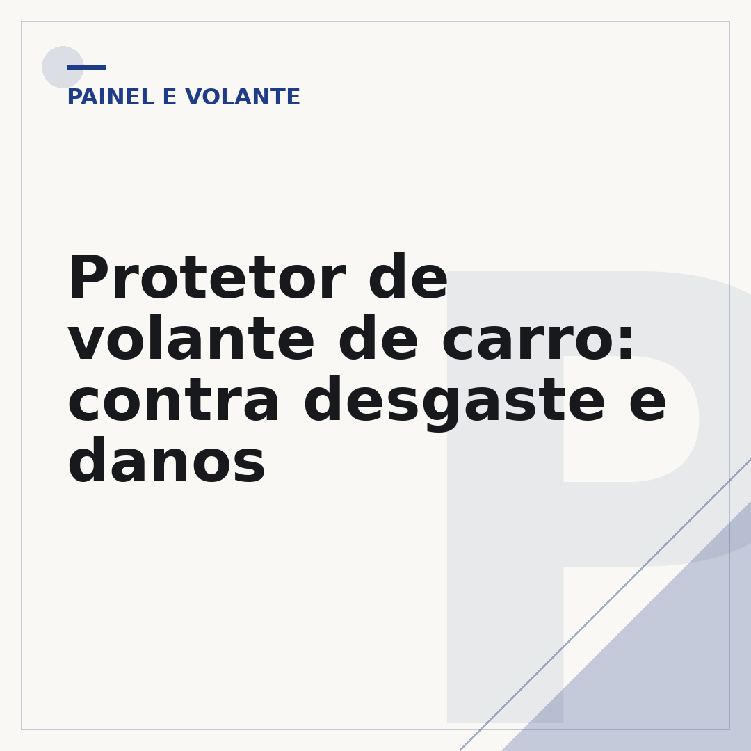 Protetor de volante de carro: contra desgaste e danos