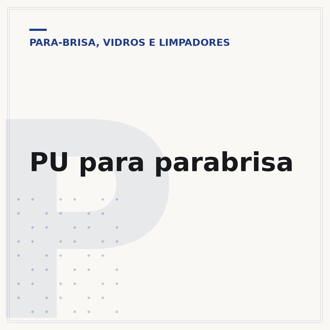PU para parabrisa