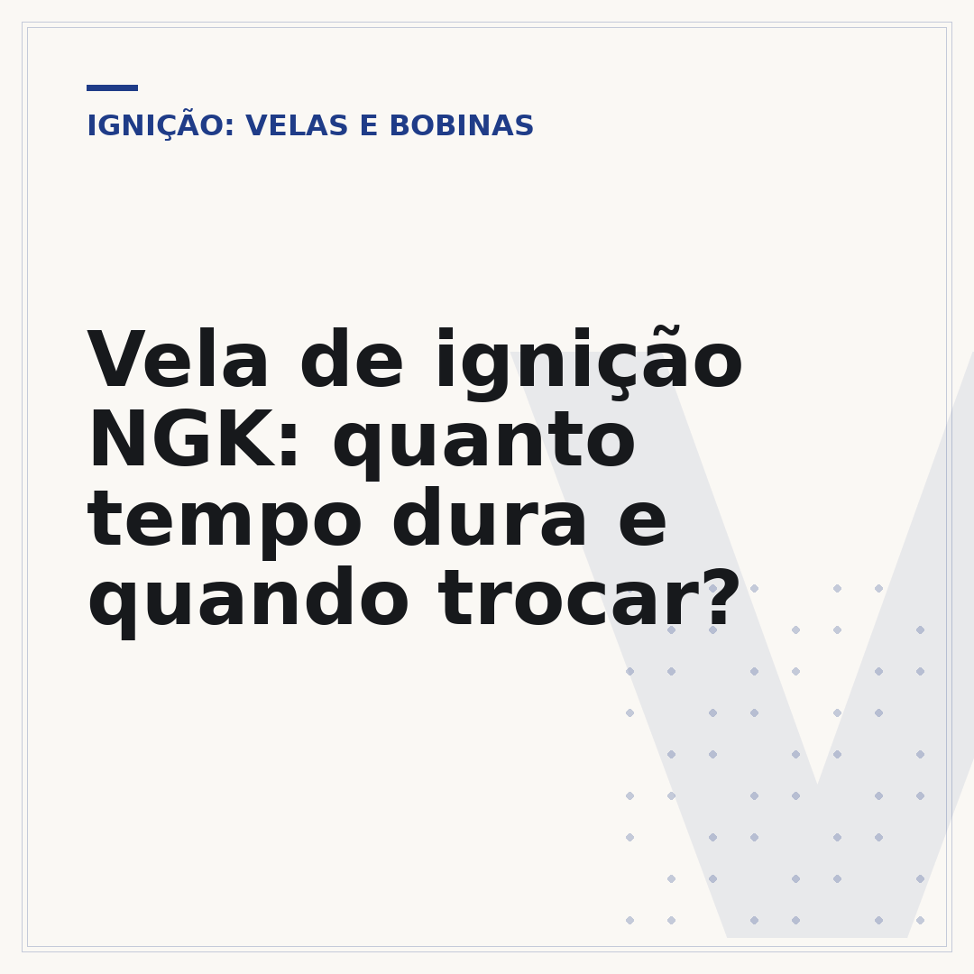 Vela de ignição NGK: quanto tempo dura e quando trocar?
