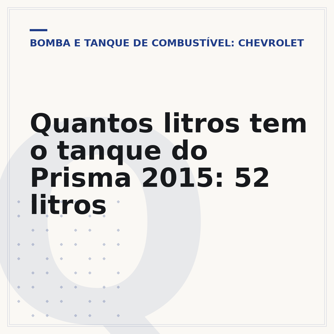 Quantos litros tem o tanque do Prisma 2015: 52 litros