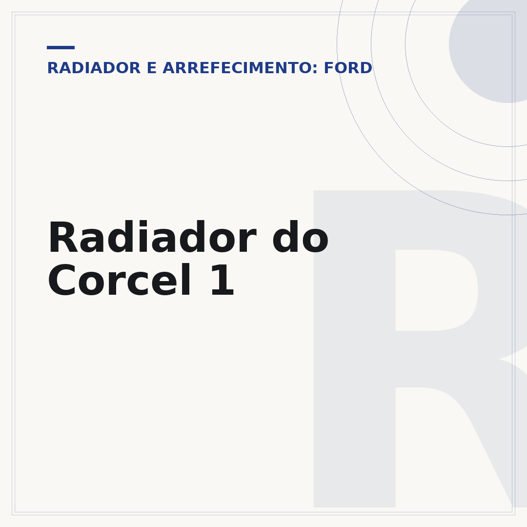 Radiador do Corcel 1