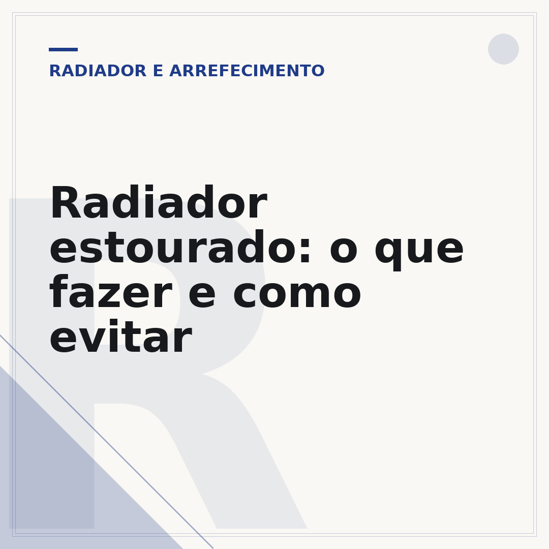 Radiador estourado: o que fazer e como evitar