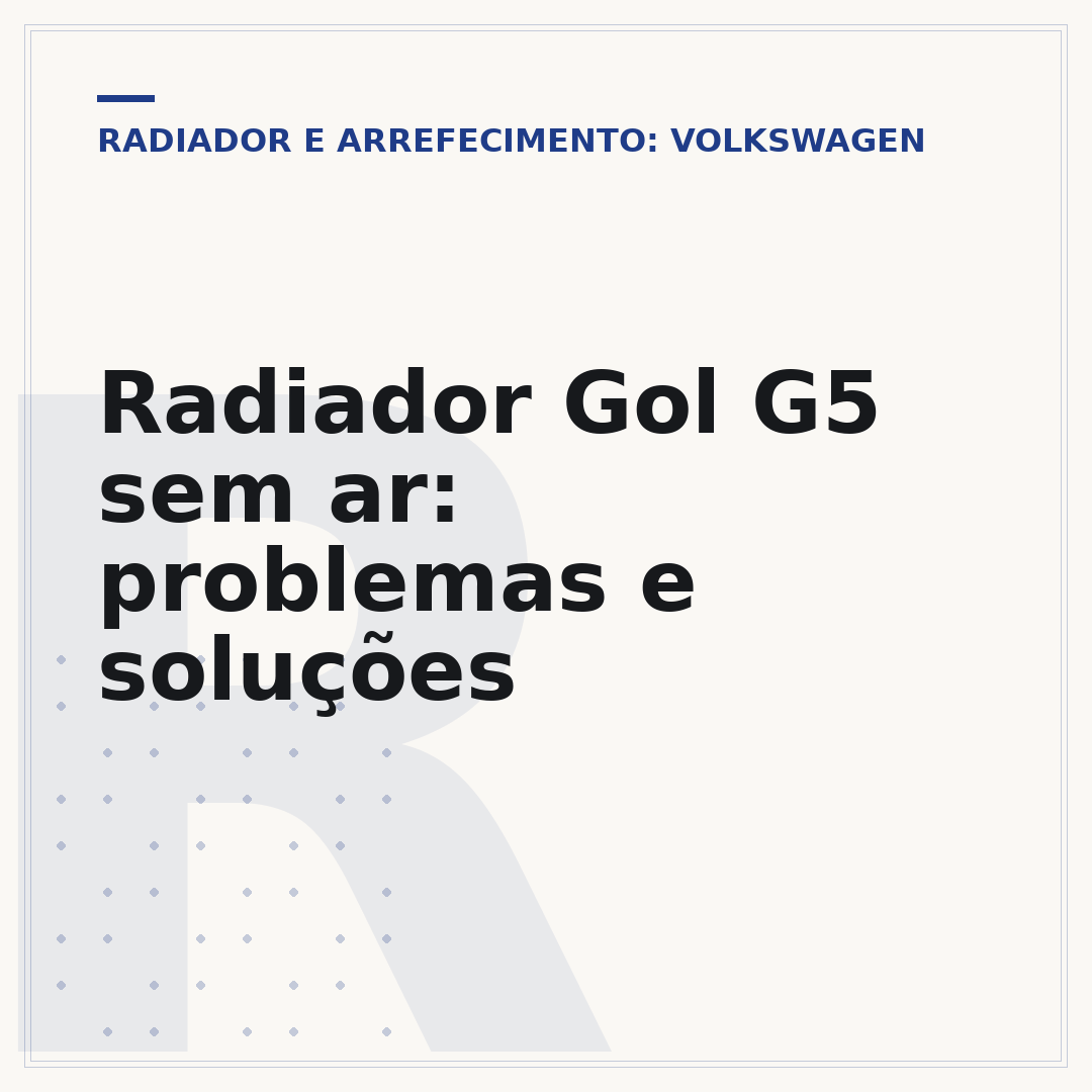 Radiador Gol G5 sem ar: problemas e soluções