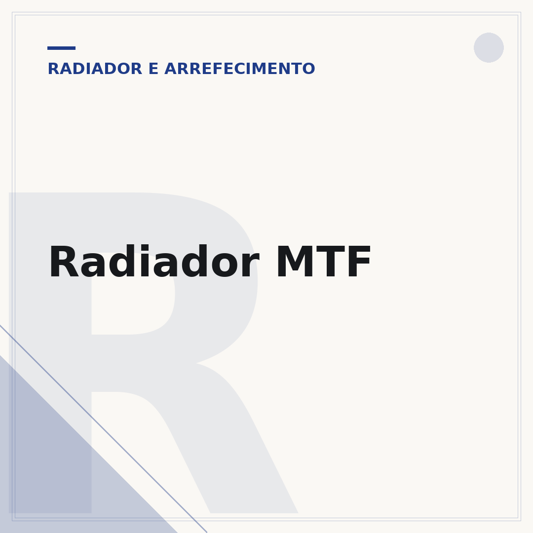 Radiador MTF
