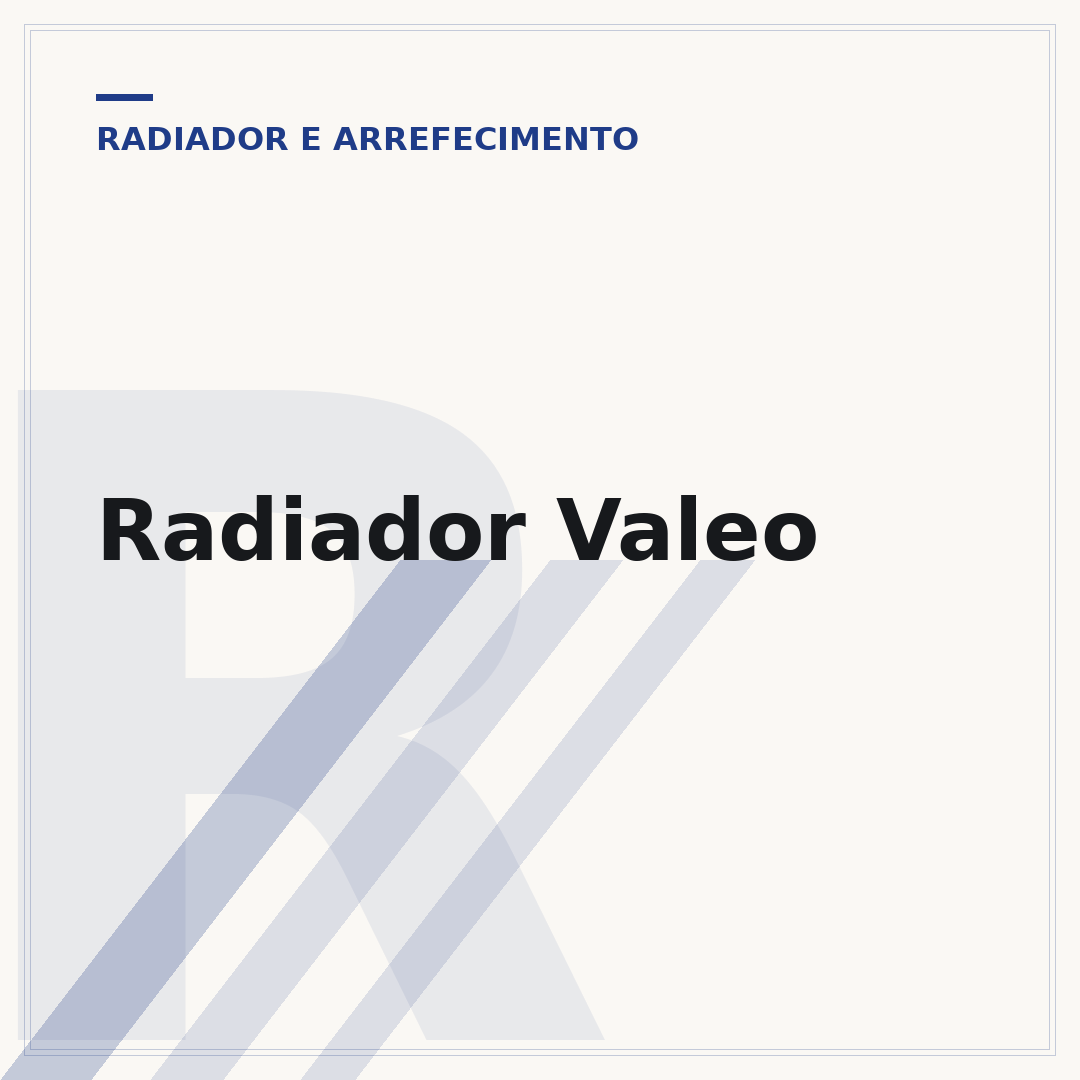 Radiador Valeo
