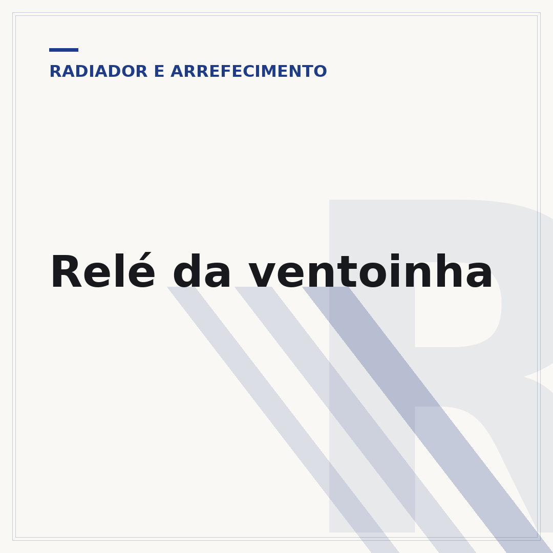 Relé da ventoinha