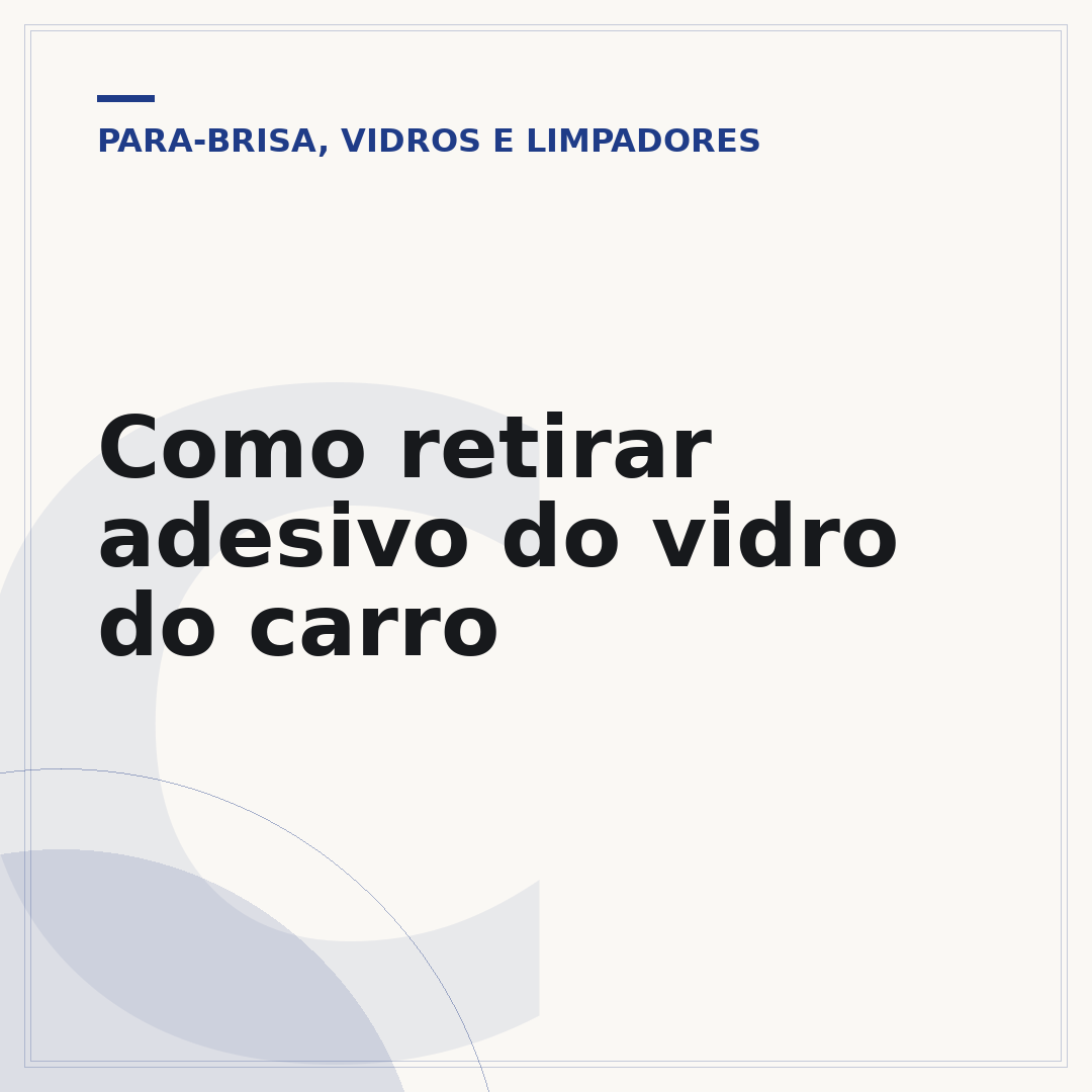 Como retirar adesivo do vidro do carro