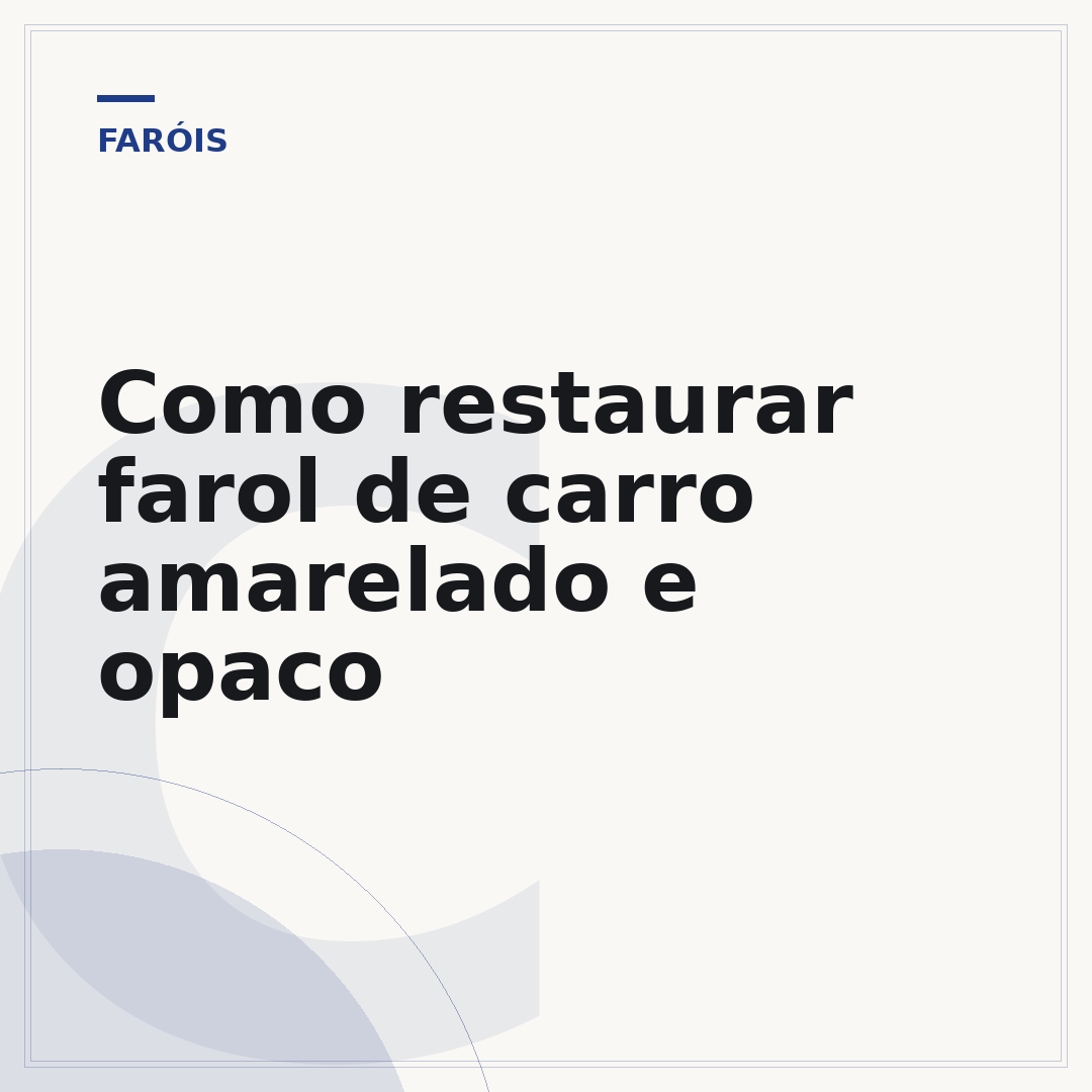 Como restaurar farol de carro amarelado e opaco