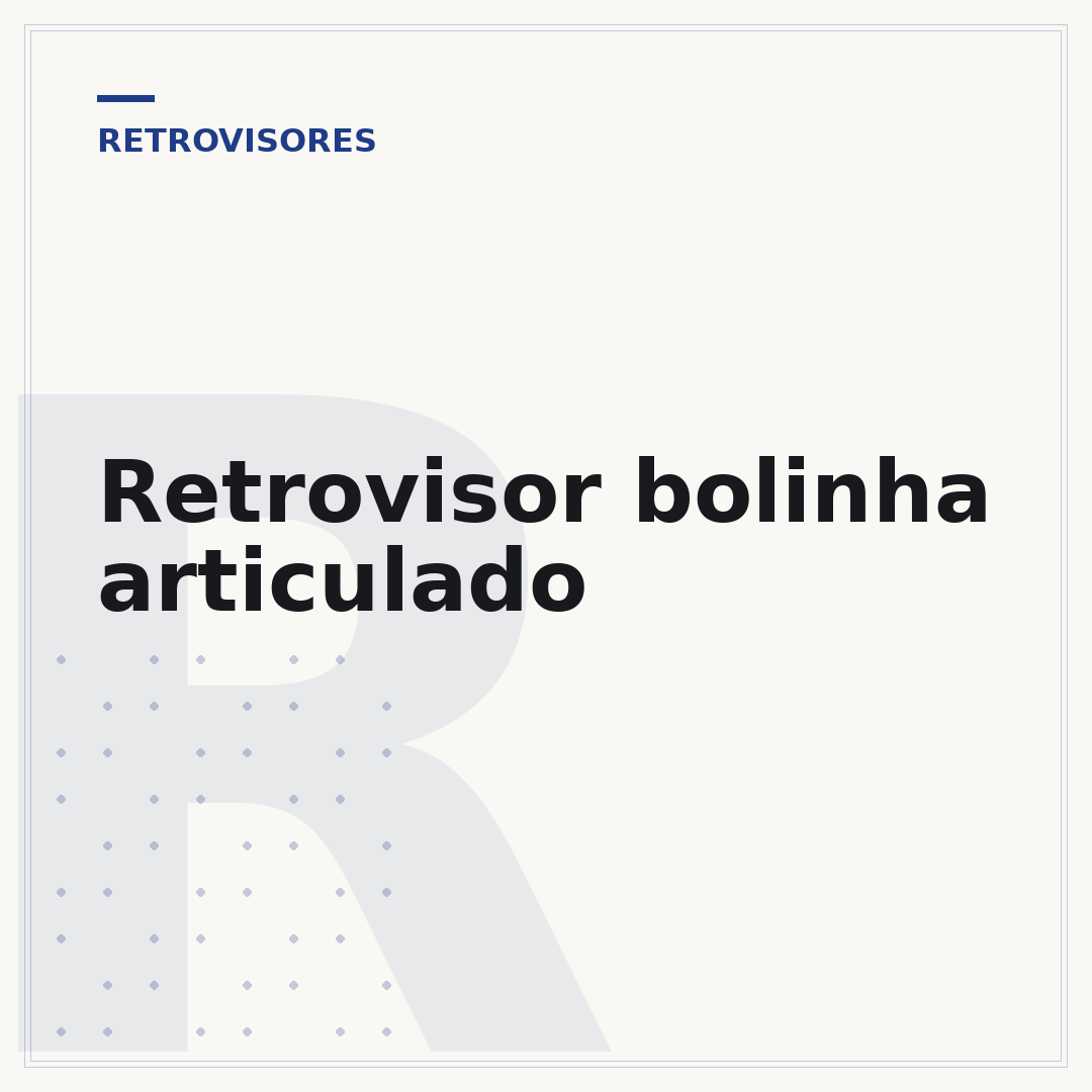 Retrovisor bolinha articulado