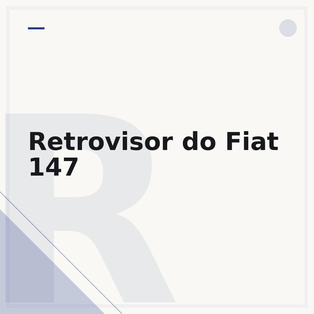 Retrovisor do Fiat 147