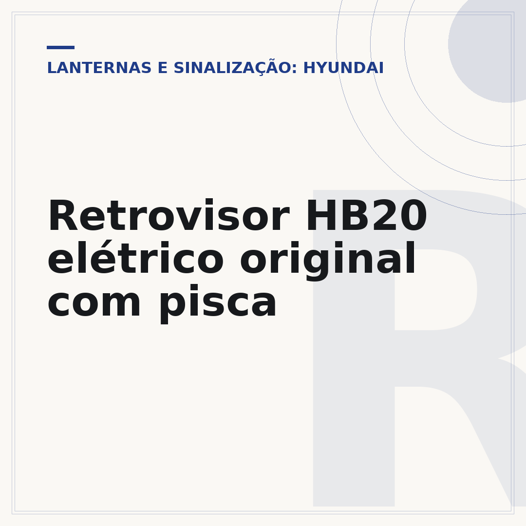 Retrovisor HB20 elétrico original com pisca
