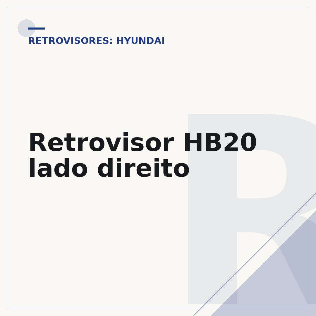 Retrovisor HB20 lado direito