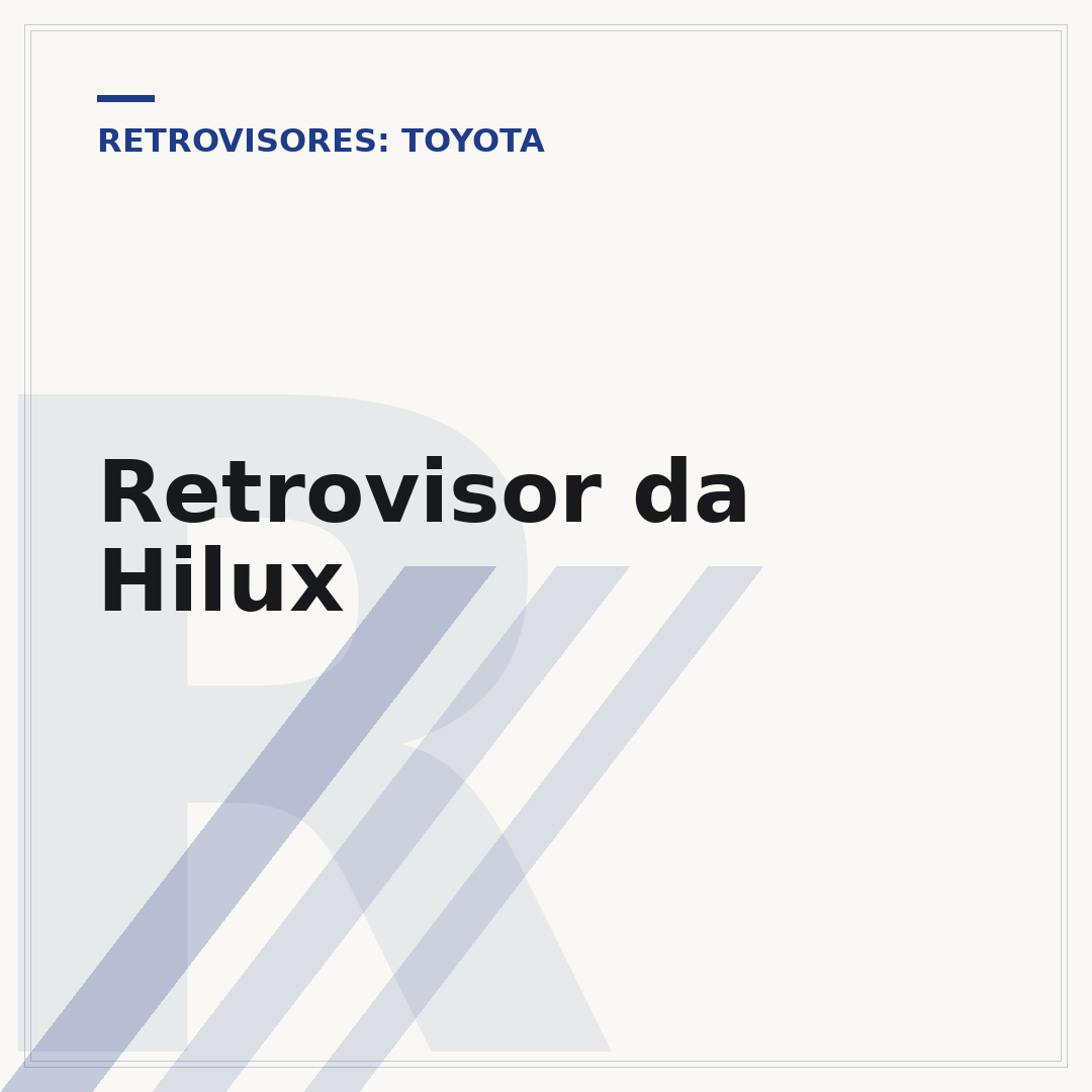 Retrovisor da Hilux