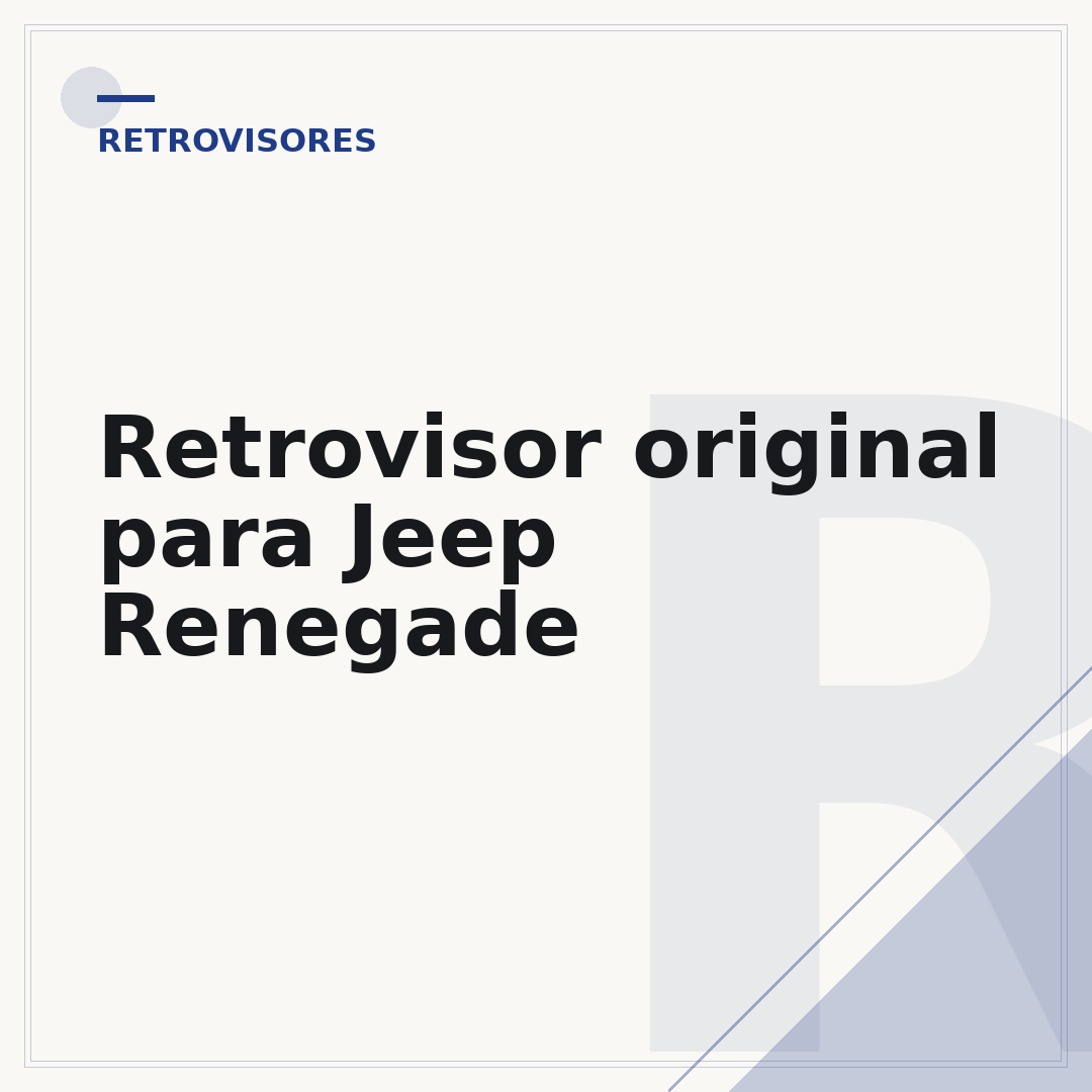Retrovisor original para Jeep Renegade