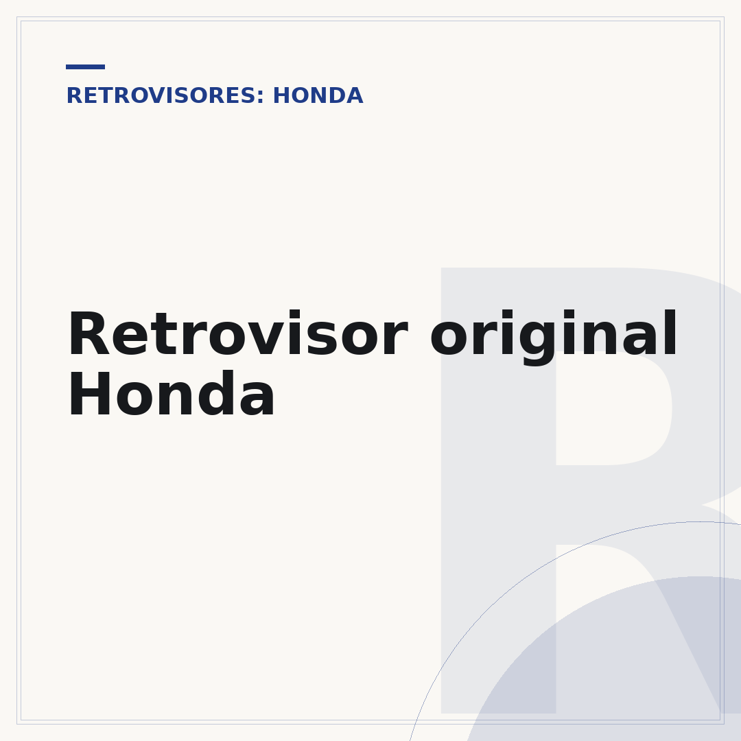 Retrovisor original Honda
