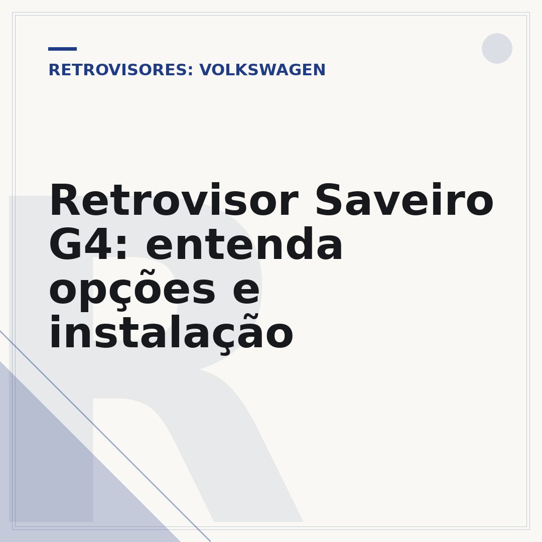 Retrovisor Saveiro G4: entenda opções e instalação