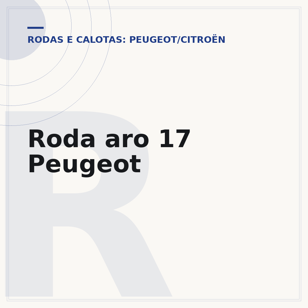 Roda aro 17 Peugeot