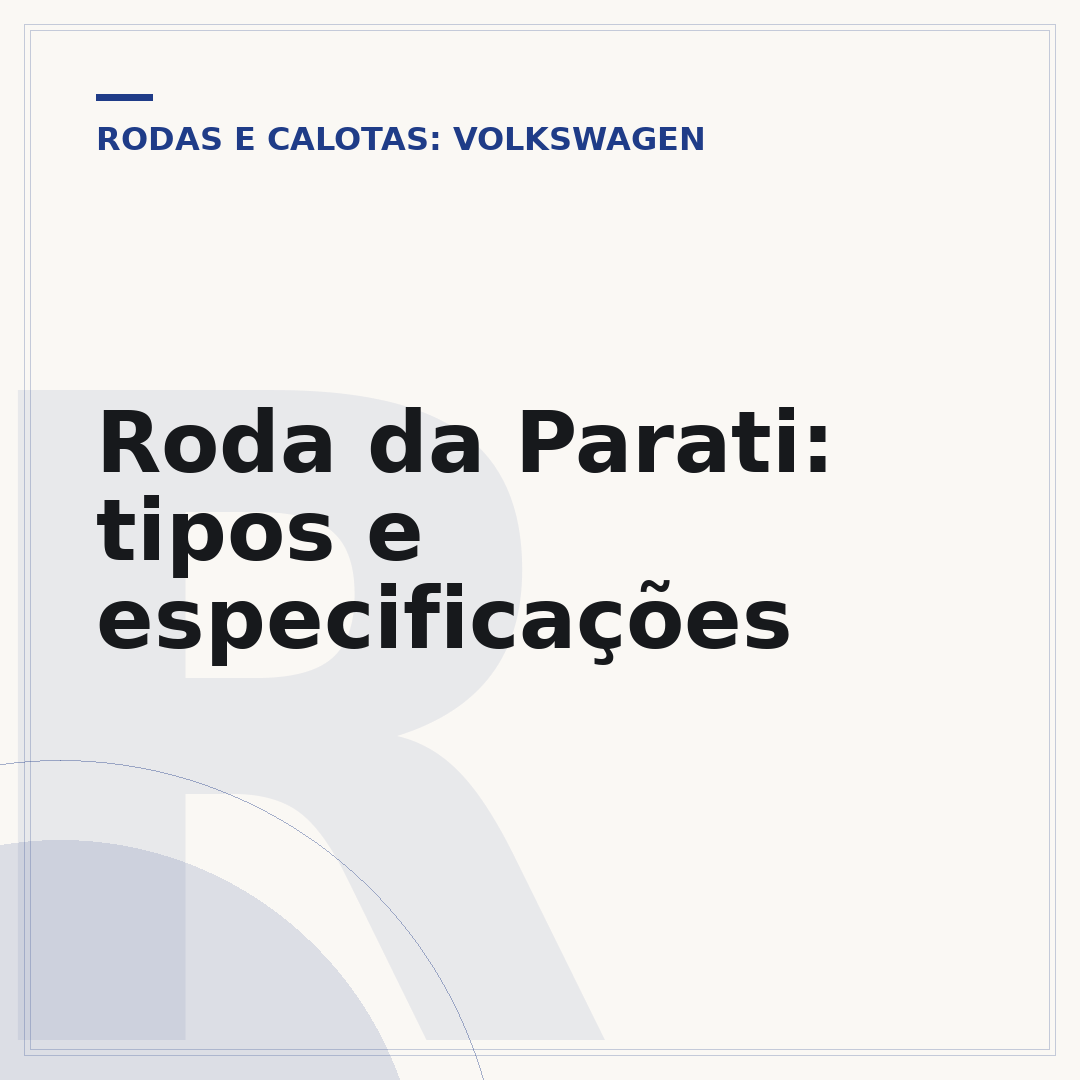 Roda da Parati: tipos e especificações