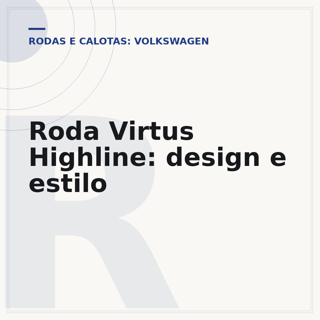 Roda Virtus Highline: design e estilo