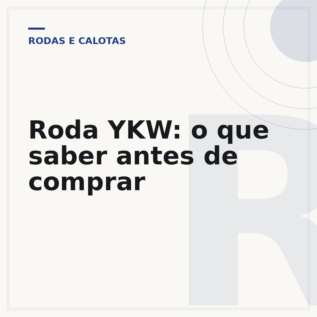 Roda YKW: o que saber antes de comprar
