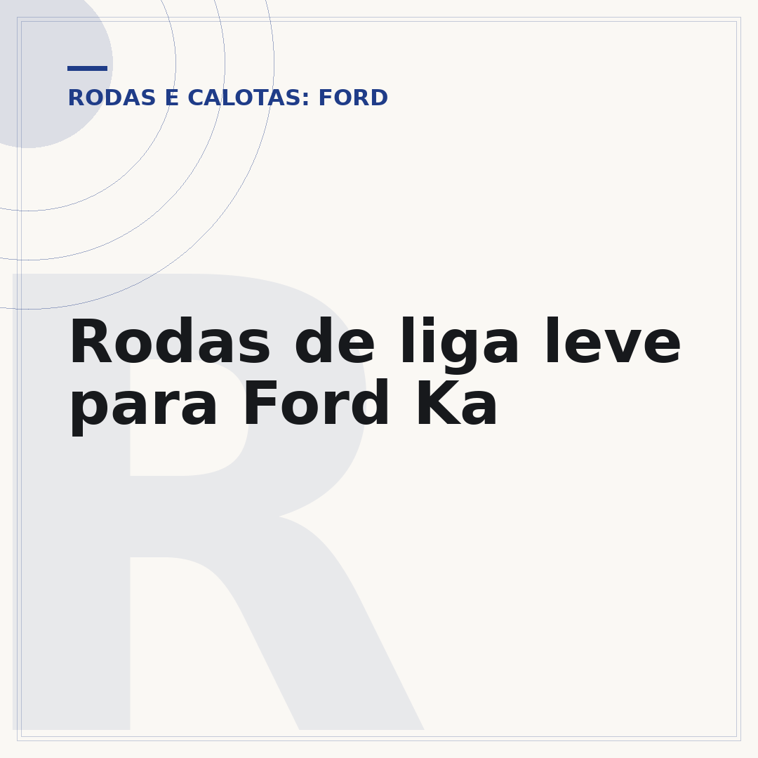 Rodas de liga leve para Ford Ka