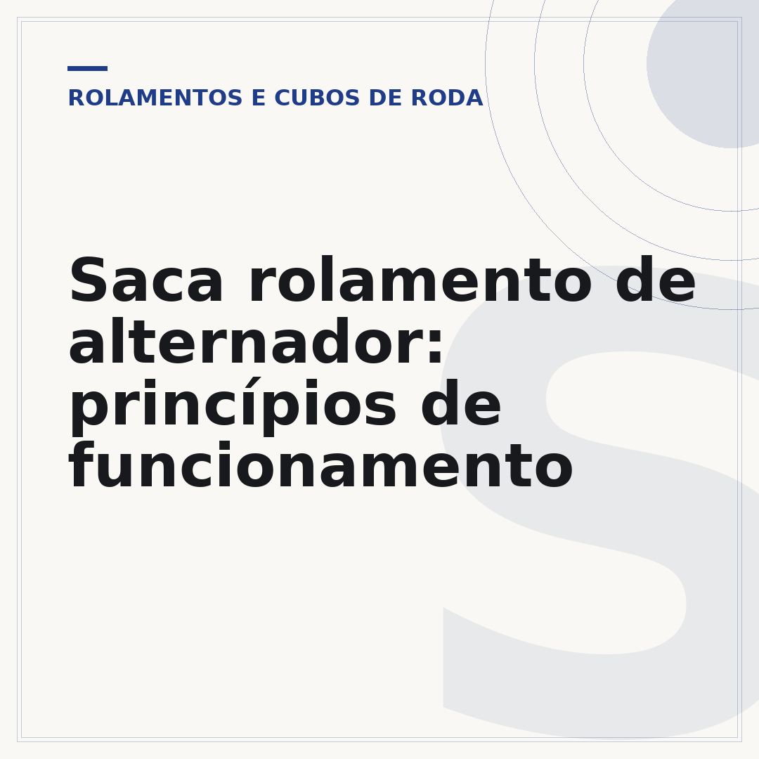 Saca rolamento de alternador: princípios de funcionamento