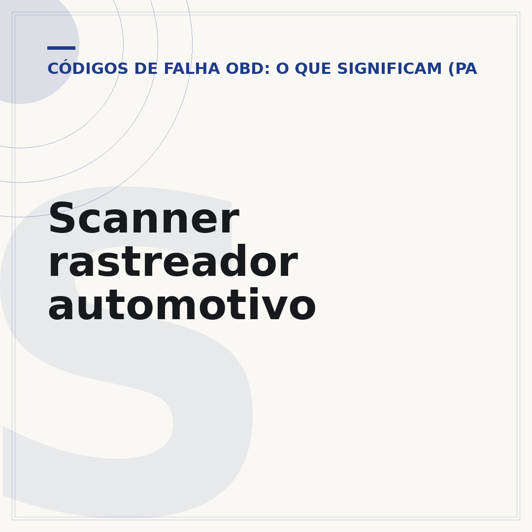 Scanner rastreador automotivo