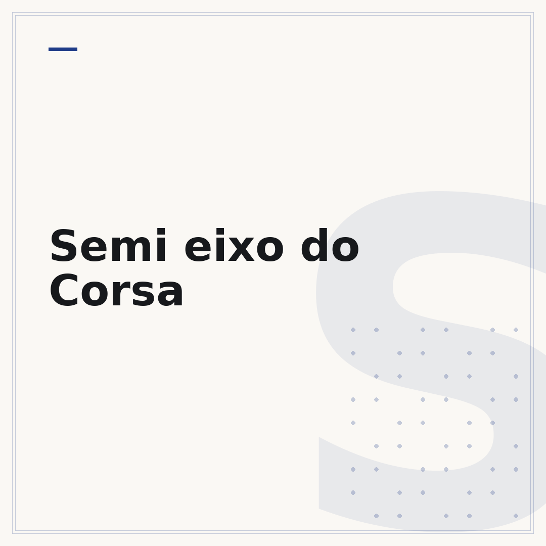 Semi eixo do Corsa