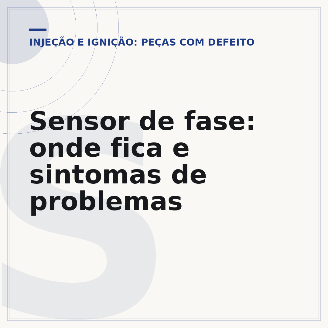 Sensor de fase: onde fica e sintomas de problemas