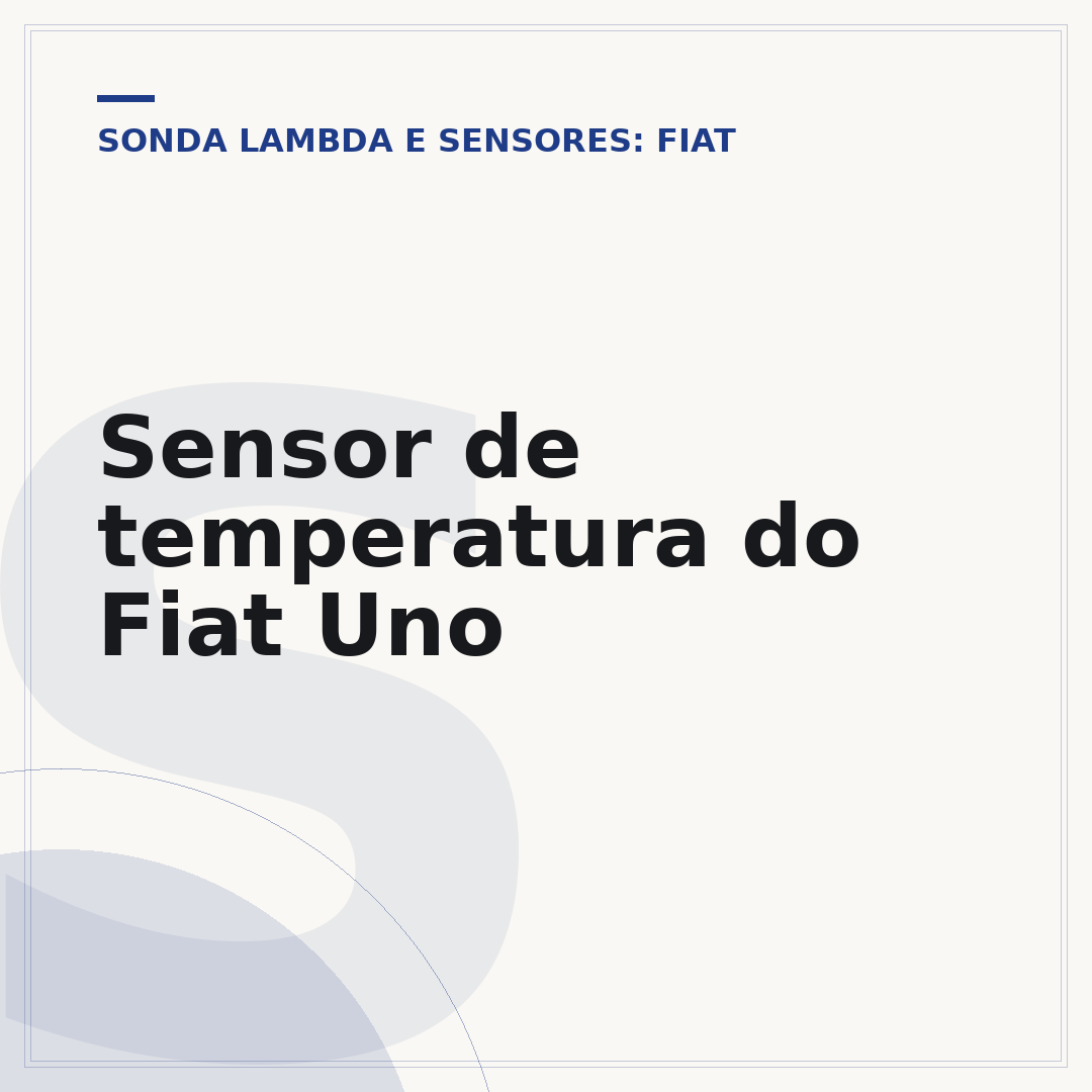 Sensor de temperatura do Fiat Uno
