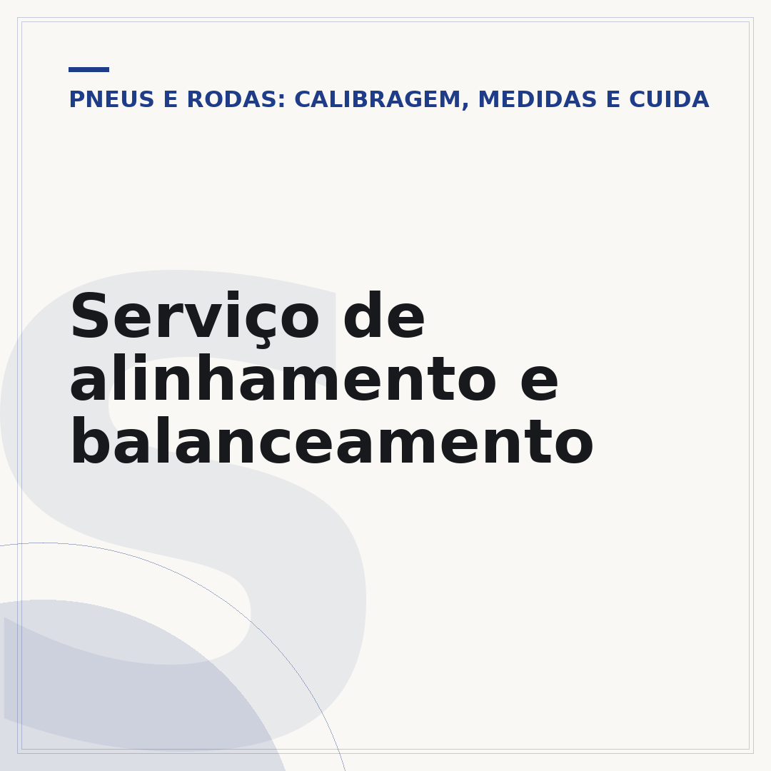 Serviço de alinhamento e balanceamento