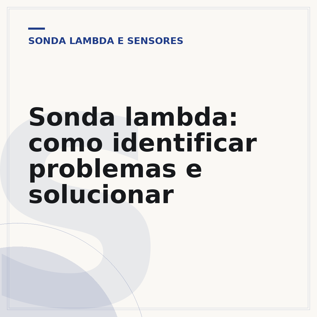 Sonda lambda: como identificar problemas e solucionar