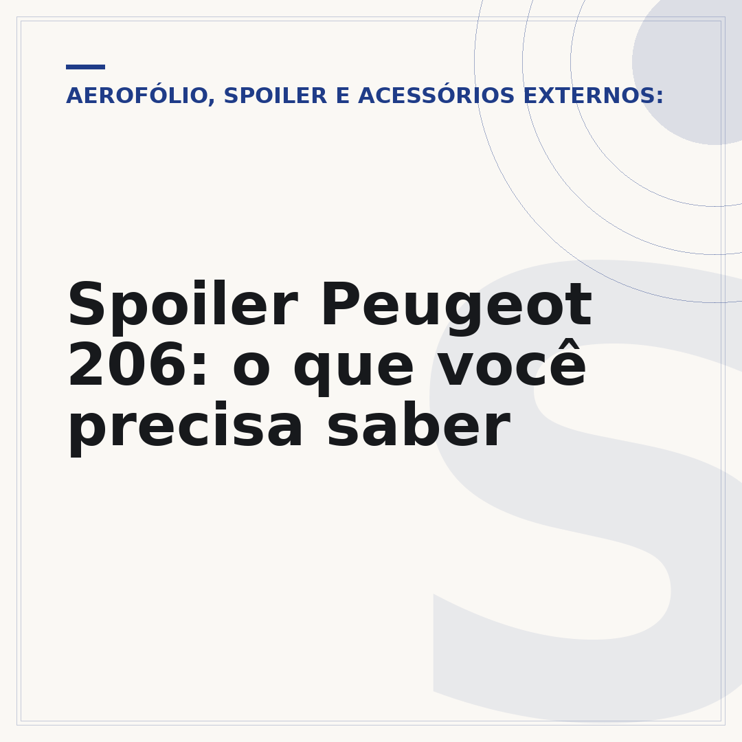 Spoiler Peugeot 206: o que você precisa saber